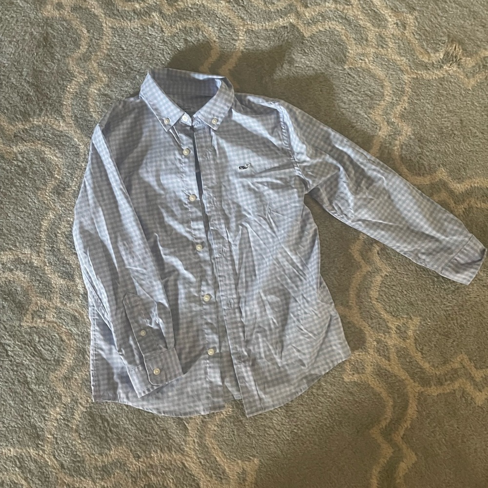 Boys vineyard vines button down shirt